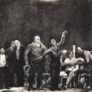 Introducing John L. Sullivan by George Wesley Bellows